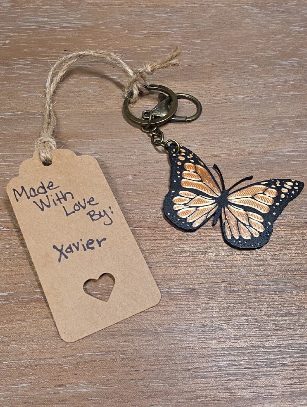 Handcrafted 3D Butterfly Bag Charm / Key Chains - Choose Your Color - NWT! - Picture 2 of 13